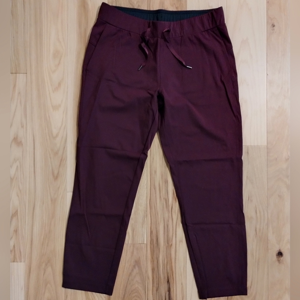 Tuff Athletics purple Stretchy gym and chill pants